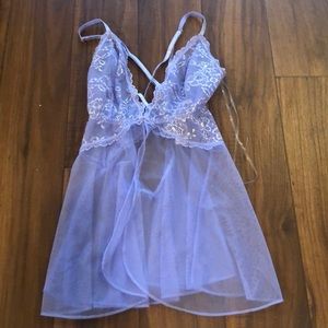 Lavender sleepwear dress